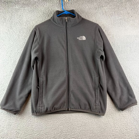 The North Face Fleece Jacket Kids Boy Size L  Full Zip - Picture 1 of 8